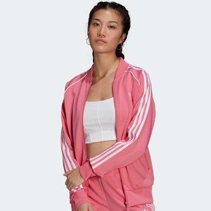 NWT Adidas Primeblue SST Track Jacket in Rose Tone, Size Medium